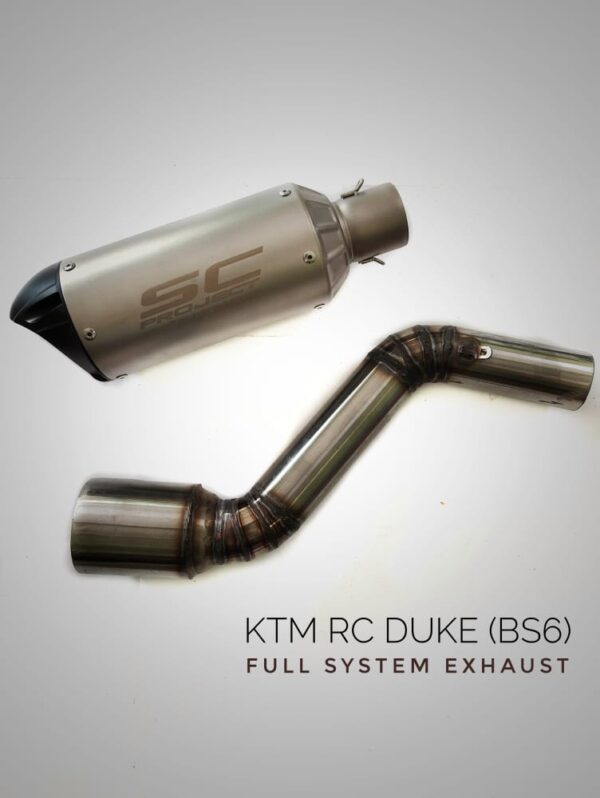 KTM RC Duke (BS6) Full System Exhaust