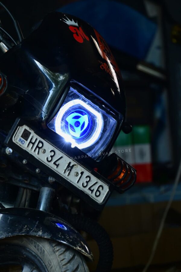 Rotating Headlight Backlight DRL Light Universal