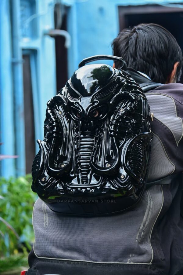 Devil Riding Backpack Owl Eye