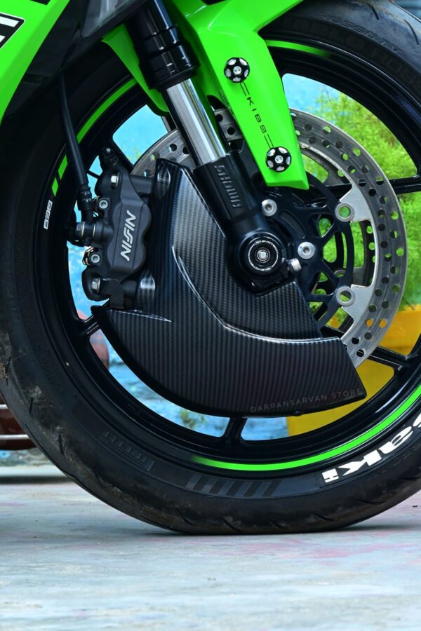 Disc Brake Cooler Air Duct Cooling System Carbon Finish