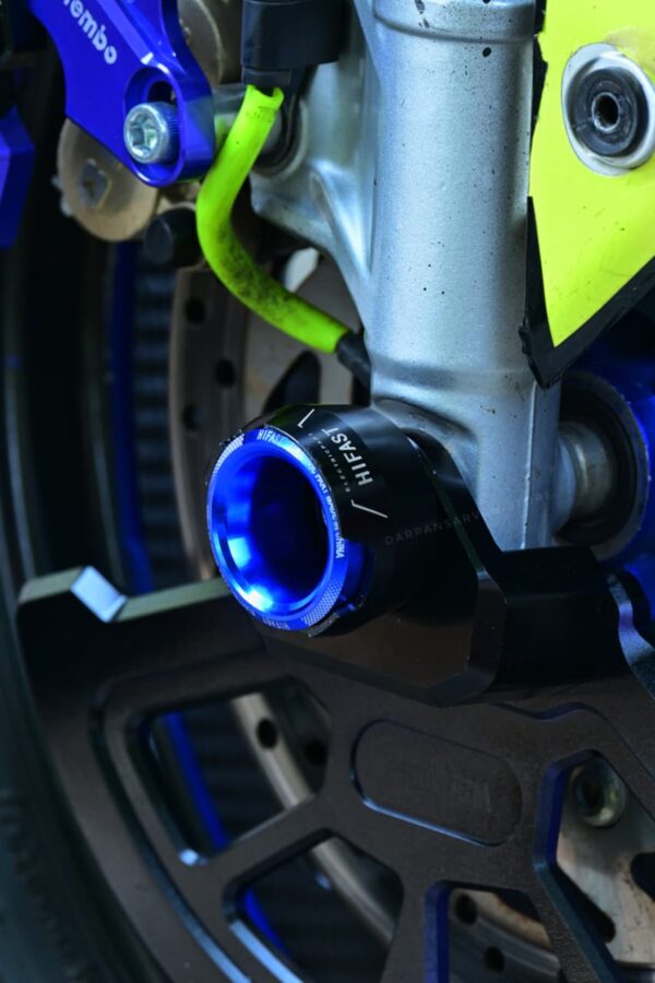 Fork Slider Crash Protector Sliding Bolt Universal Fit For All Bikes