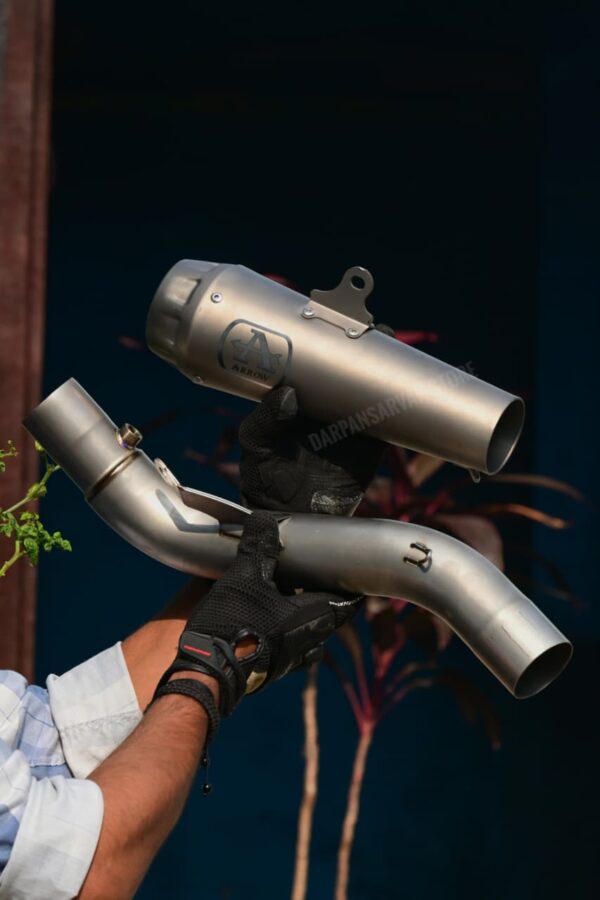 Titanium Decat Exhaust System With Db Killer For Kawasaki Ninja ZX6R