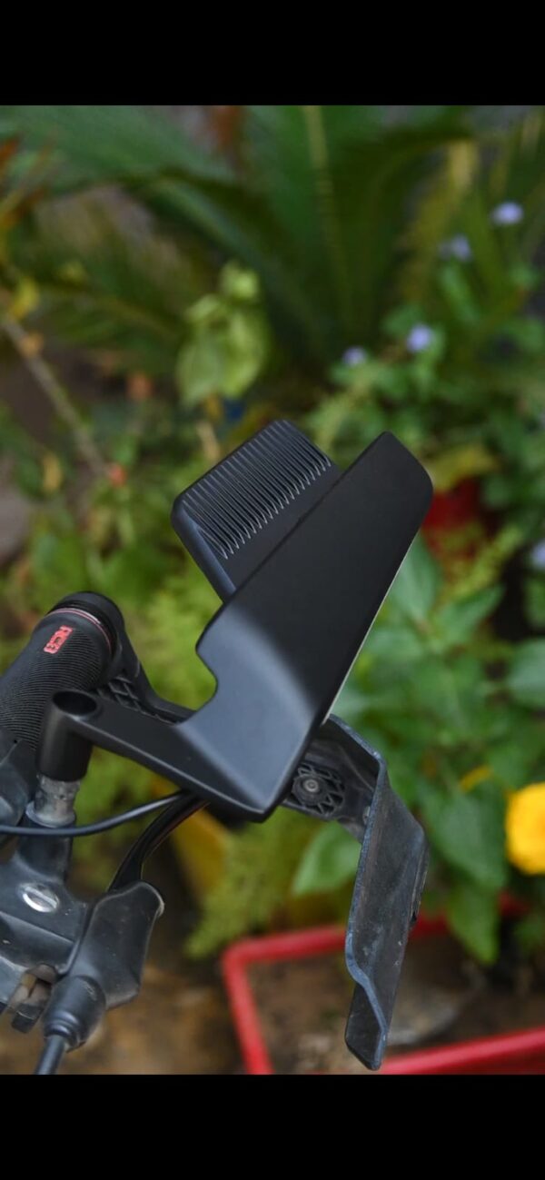 Aerodynamic Max Mirror With LED Indicator Yoke Fitting For Naked Bikes