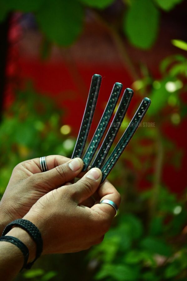 Carbon Fiber Decorate Modification Strips Bike Car Pack Of 4