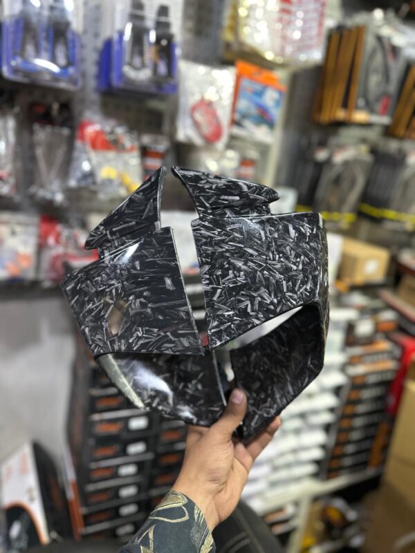 Side Winget Body Fairing Univesal Fit For All Bike Fogred Carbon Finish