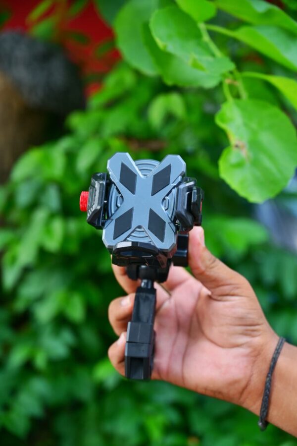 Mobile Holder Anti Vibration Quick Lock Universal Fit Yoke Handlebar