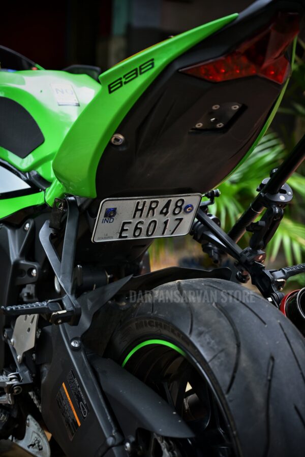 Zx6R Tail Tidy Low Mount Eliminator Number Plate Bracket