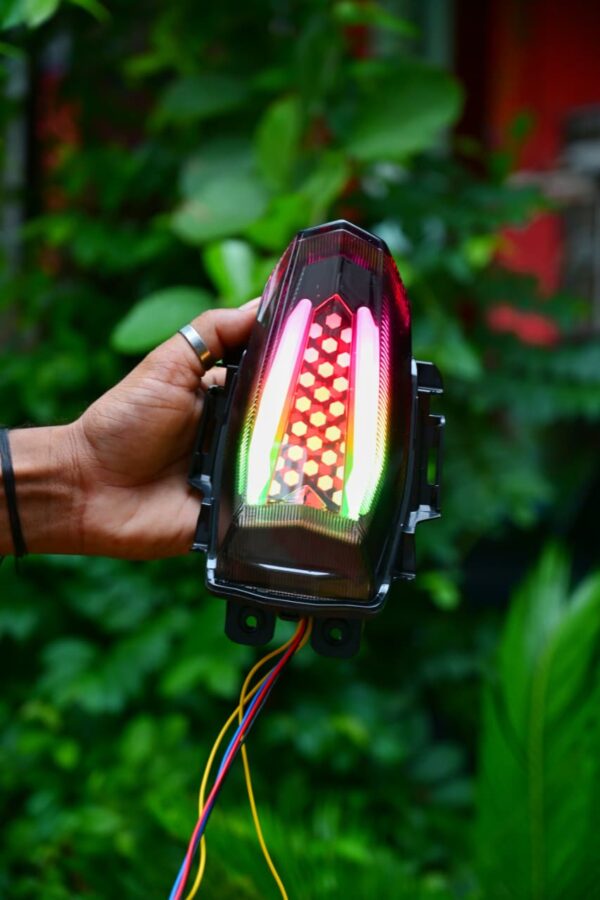 Intergrated Taillight Inbuilt Indicator RGB Parking For R15M V4 V3