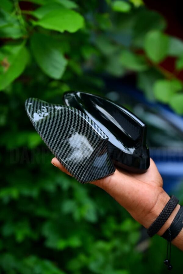Shark Fin Antina Roof Mound Carbon Finish