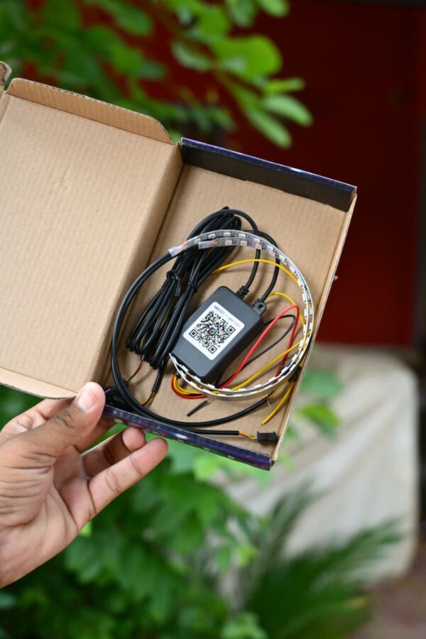 Headlight DRL RGB Colour Mobile App Connect With Indicator