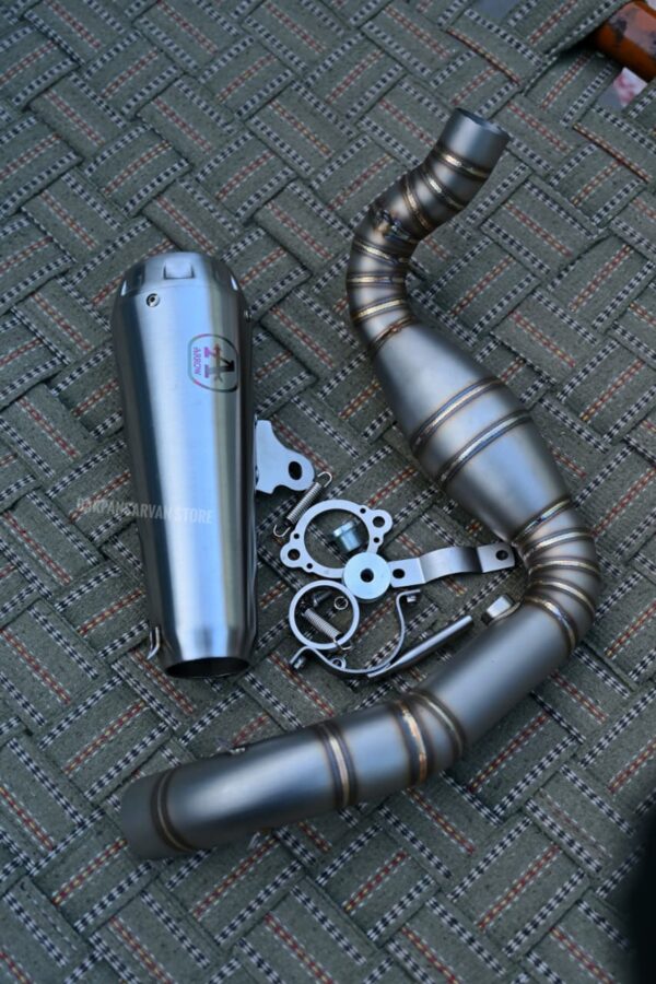 Full System Exhaust With Db Killer For G310GS G310R (Silver)