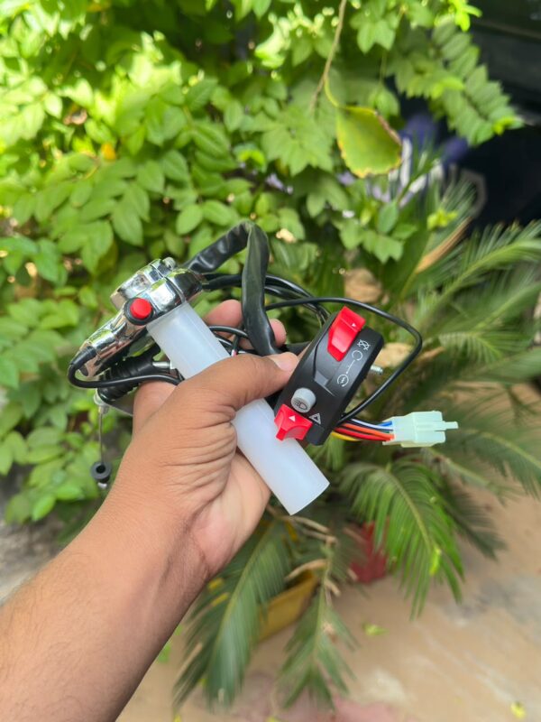 Universal Quick Throttle Assembly With Self Switch (Combo)